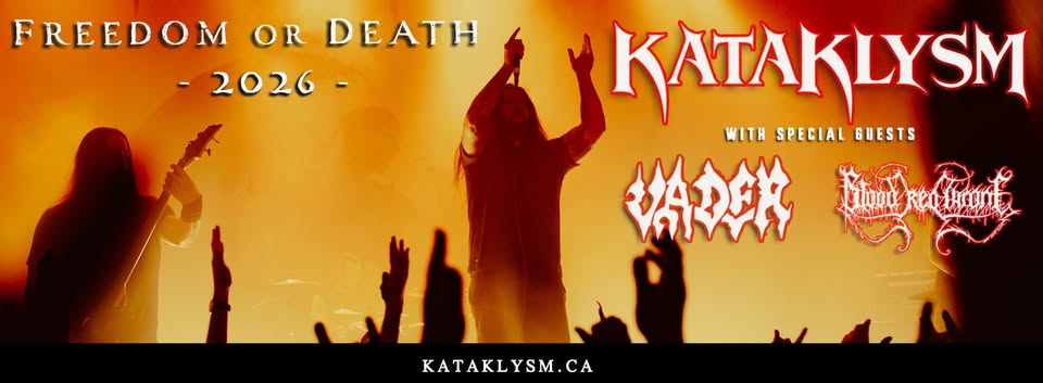KATAKLYSM  + special guests VADER  BLOOD RED THRONE