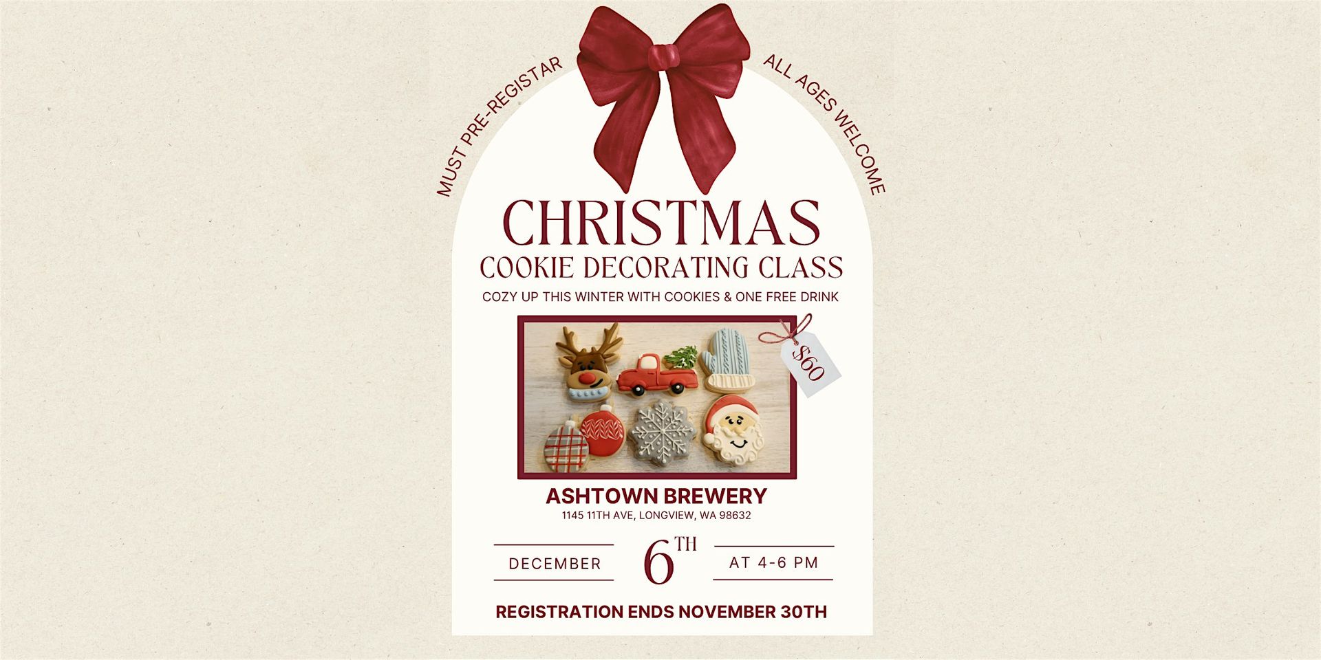 Christmas Cookie Decorating Class