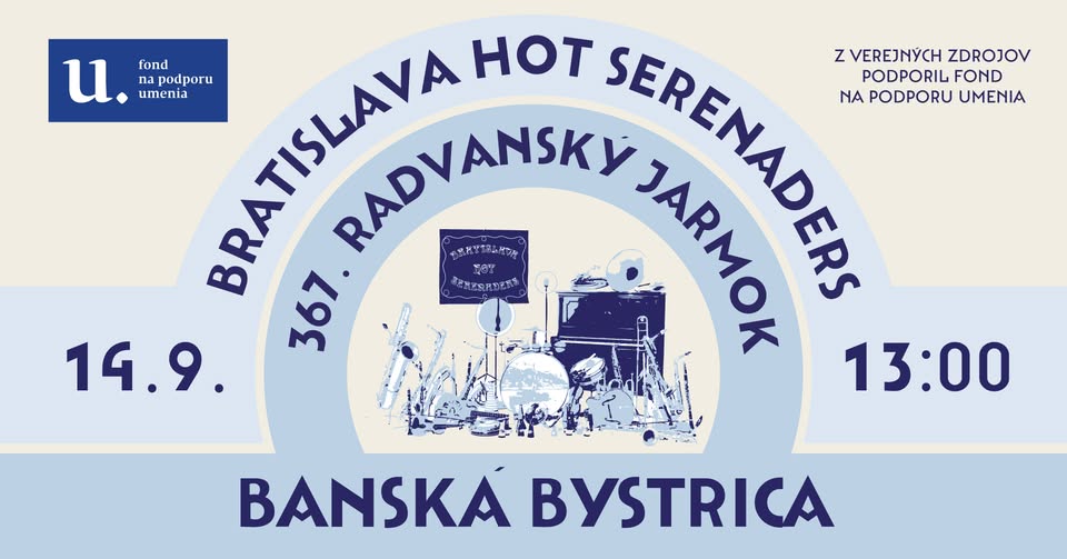 Bratislava Hot Serenaders na Radvanskom jarmoku