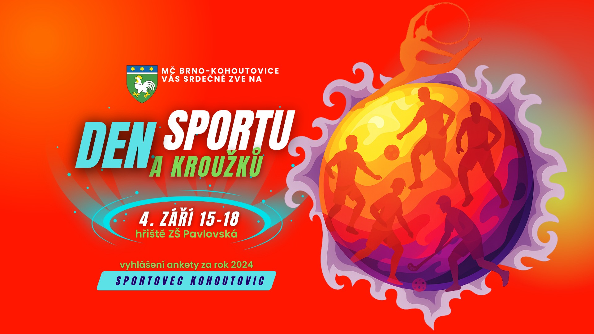 DEN SPORTU A KROUŽKŮ, SPORTOVEC KOHOUTOVIC