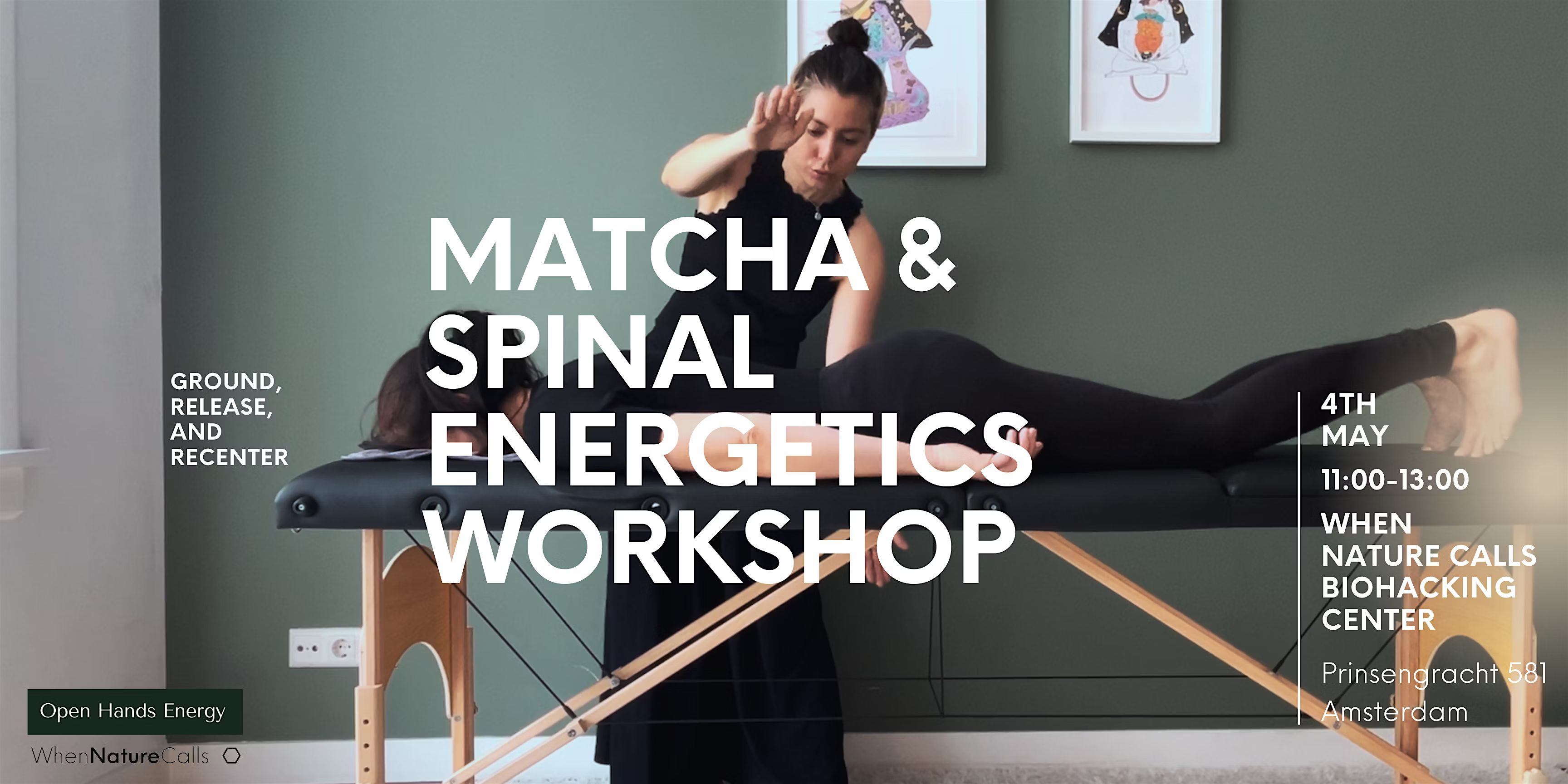Recenter and Unwind | Spinal Energetics & Matcha