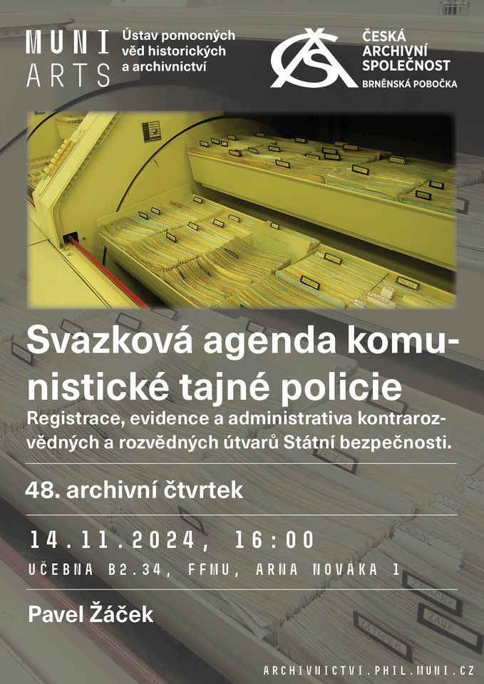 Svazková agenda komunistické tajné policie