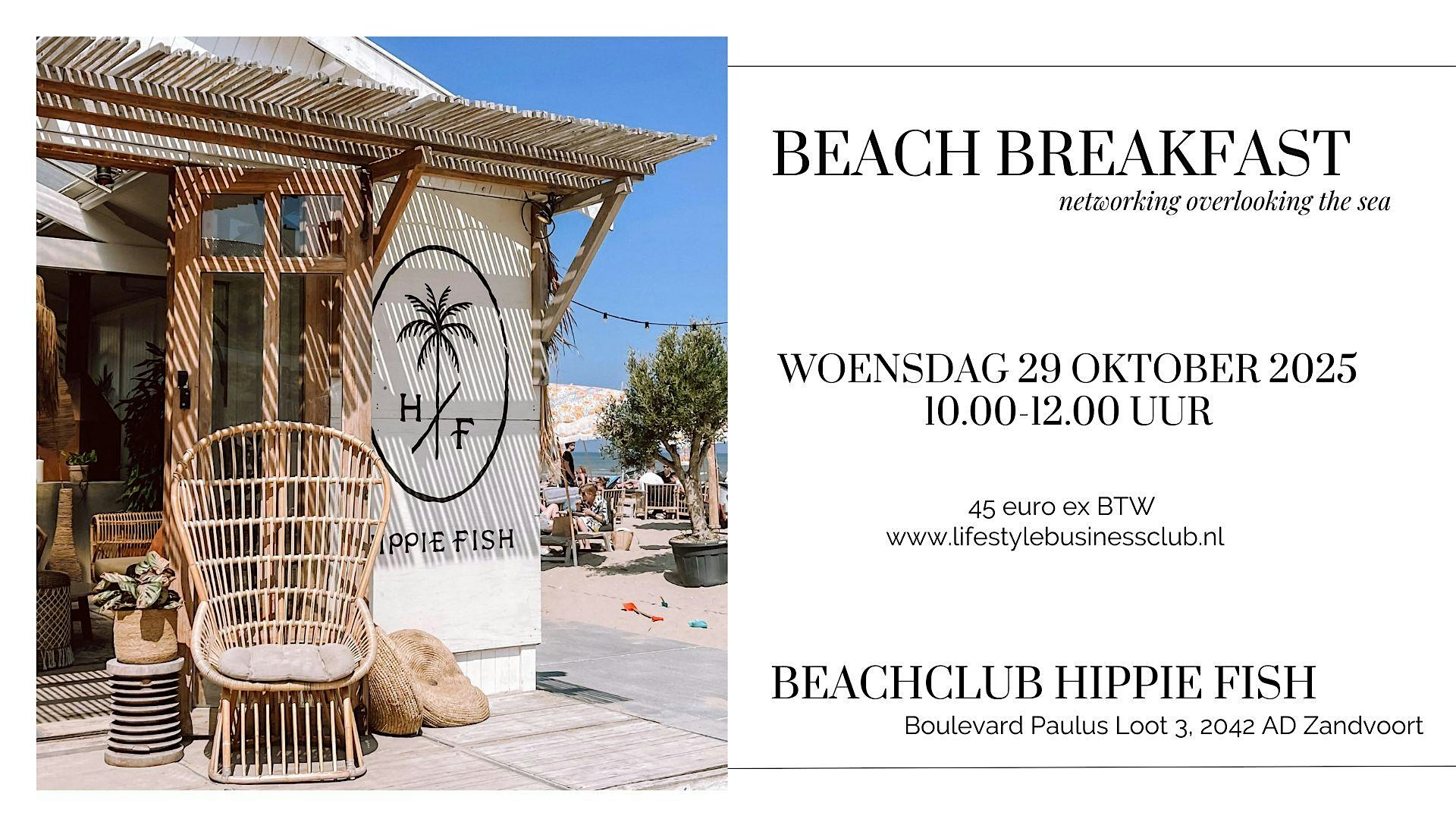 Business Breakfast at the Beach