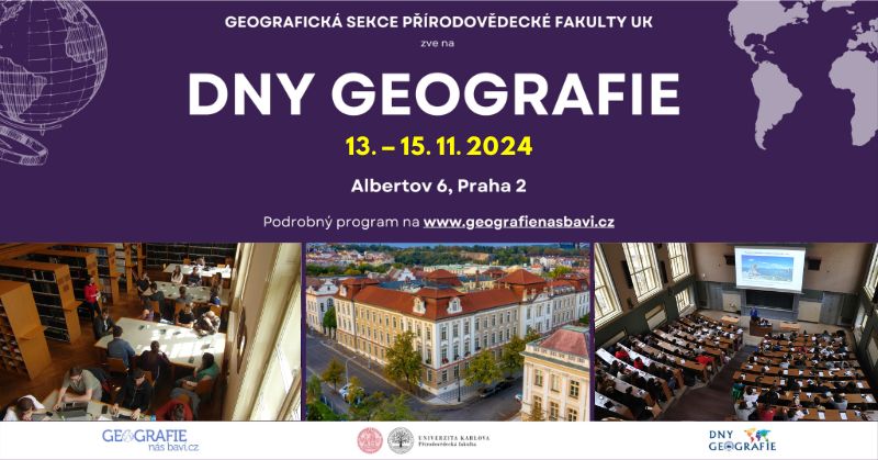 Dny geografie na PřF UK 2024