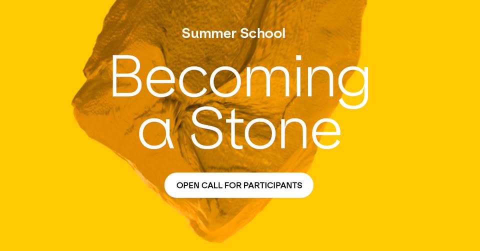 Becoming a Stone – Summer School for Artists, Curators, Theorists, Cultural Workers