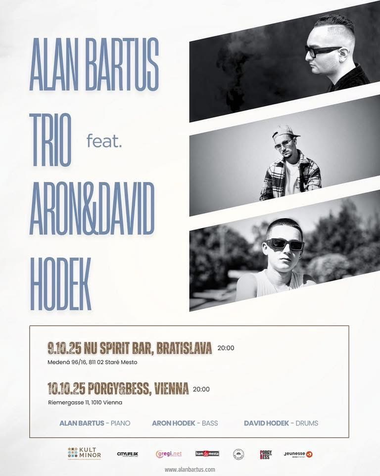 Nu Spirit Live: Alan Bartuš Trio Feat. Hodek & Hodek