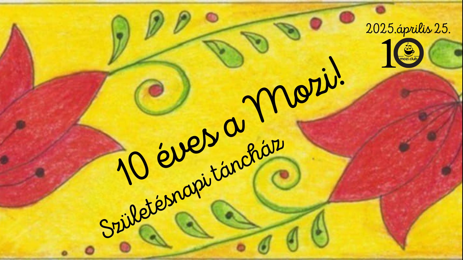 10 éves a mozi.club // Születésnapi táncház