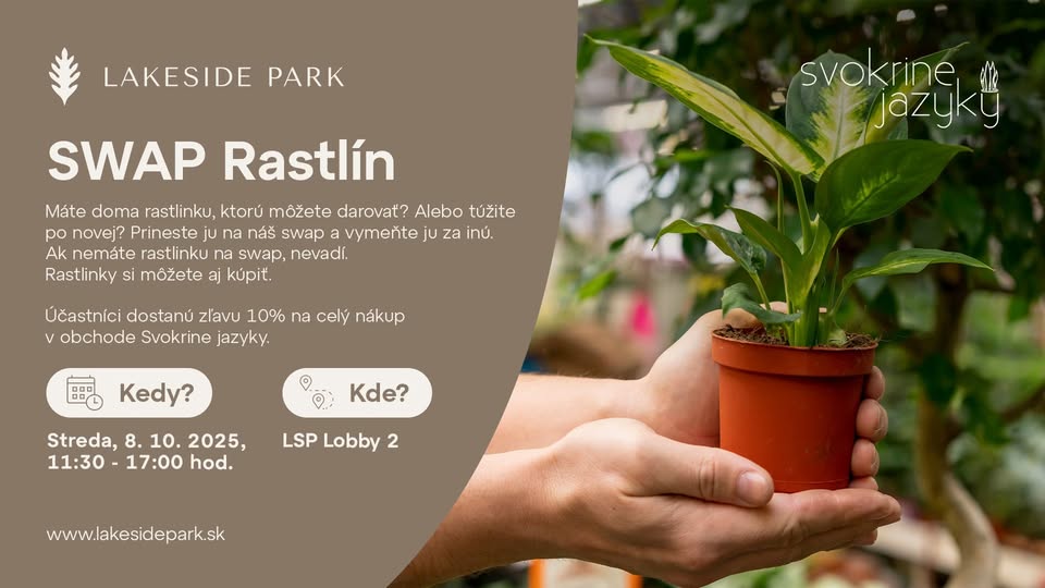 Swap rastlín v Lakeside Park so Svokrine Jazyky