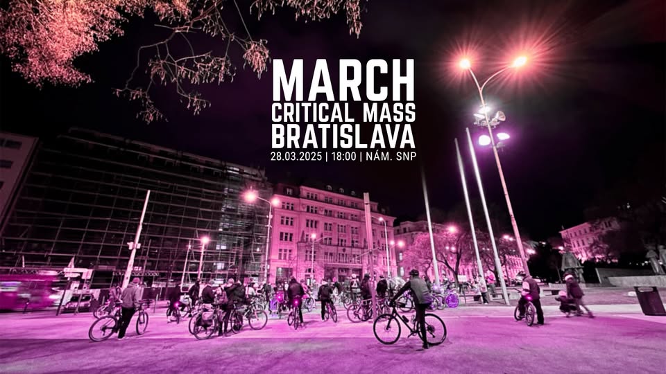 Cyklojazda Critical Mass Marcová