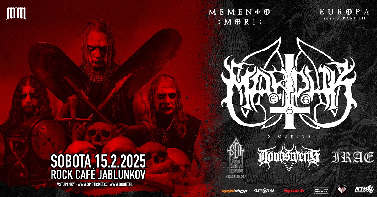 MARDUK (SWE), DOODSWENS (NL) + support - ROCK CAFÉ JABLUNKOV - CZ