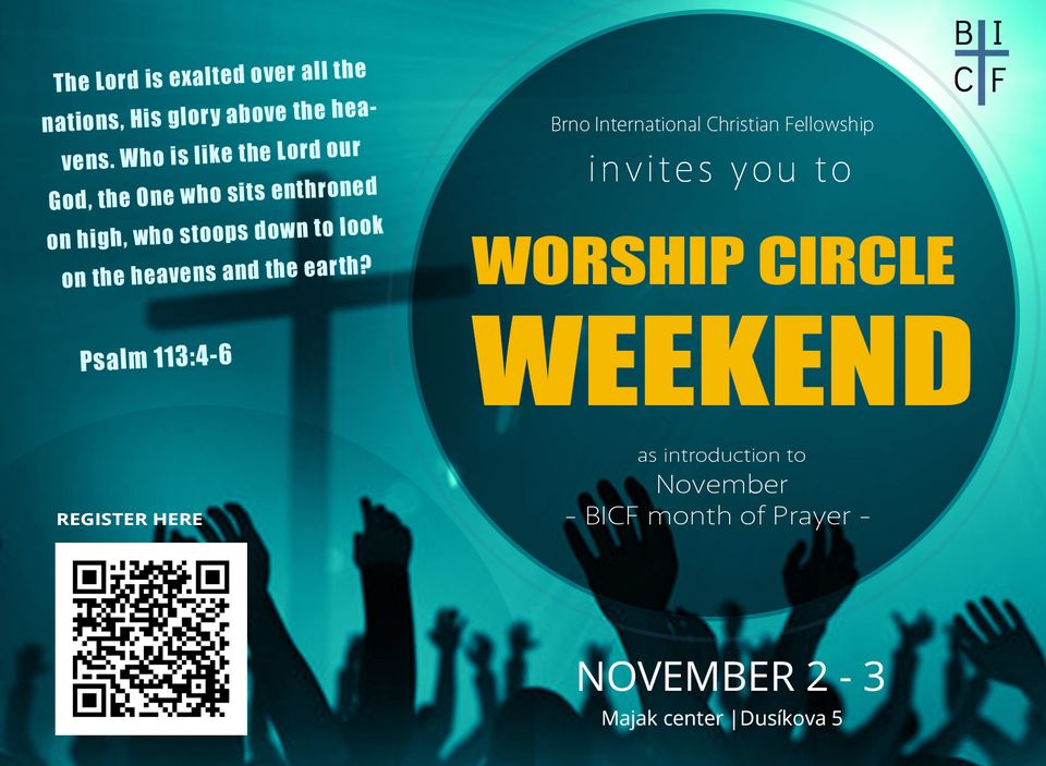 Worship circle weekend - Pray for persecuted christians