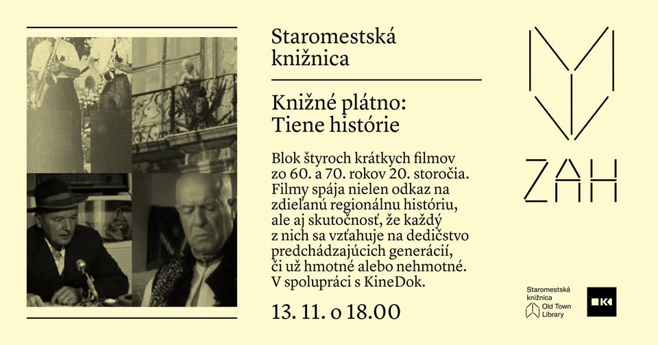 Knižné plátno: Tiene histórie