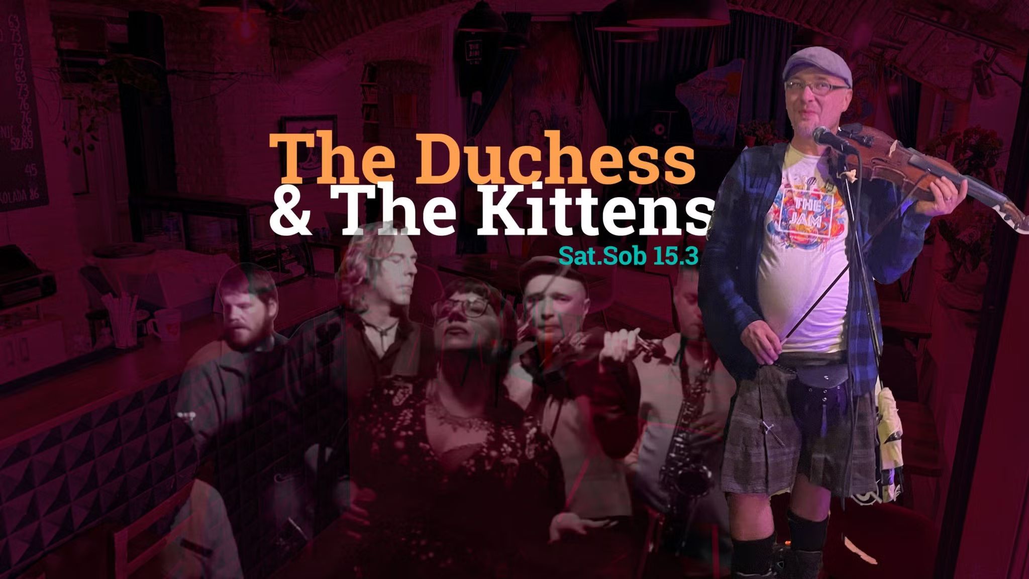 Duchess & The Kittens – Swing, Blues & Rock ‘n’ Roll @ The Jam!