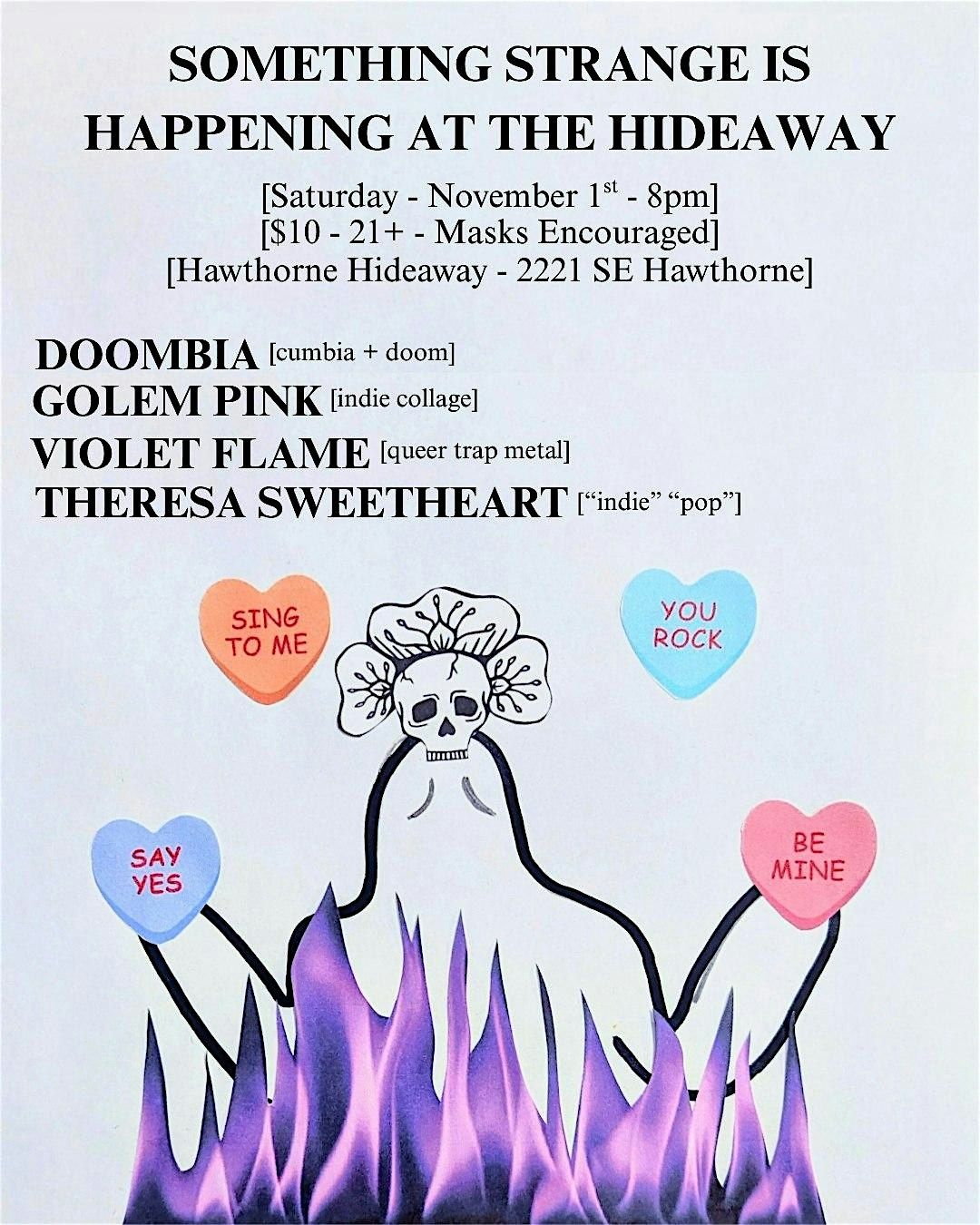 SOMETHING STRANGE AT THE HAWTHORNE HIDEAWAY