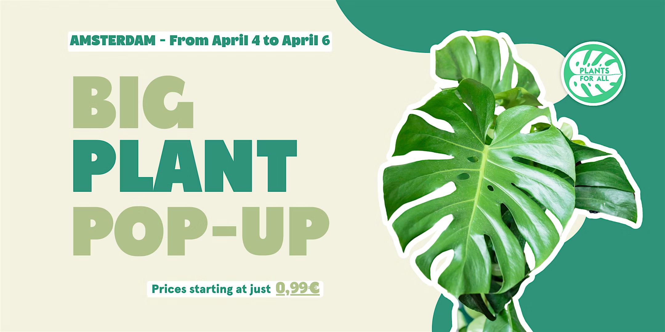 The Big Plant Pop-up - Amsterdam