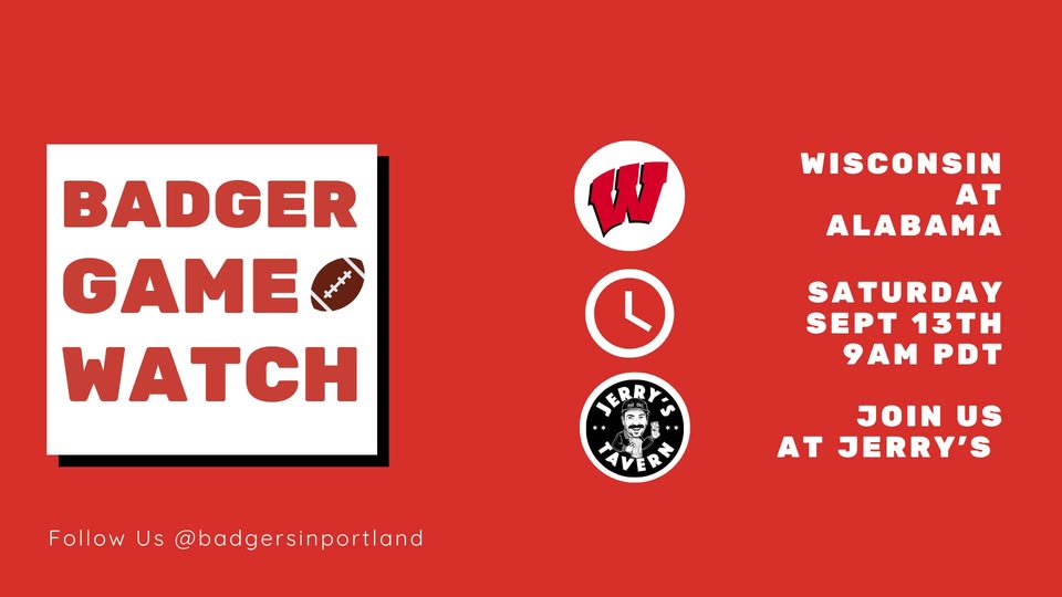 Wisconsin at Alabama Game Watch