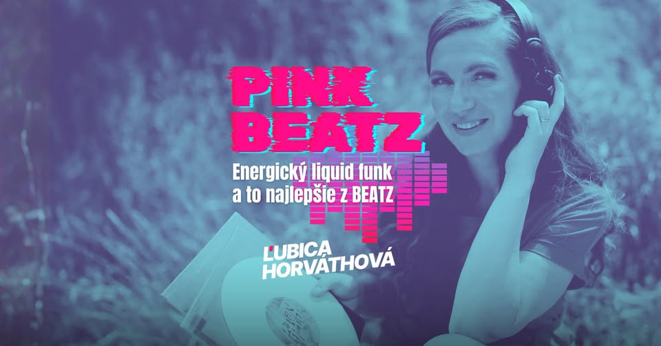 PINK BEATZ - DJ set s Ľubicou - z vinylu a naživo