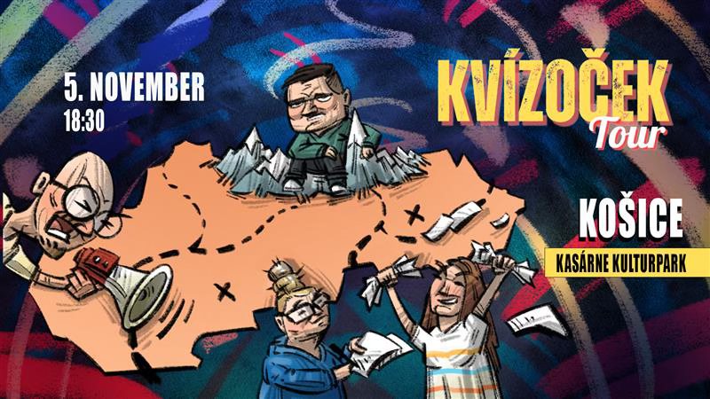 Kvízoček v Košiciach: Bizarný politický kvíz s Piatočkom
