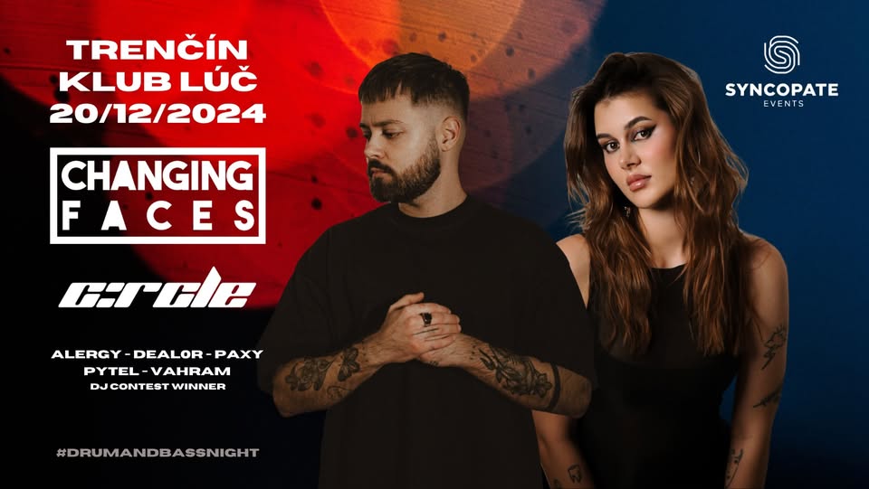 Christmas DNB rave w/ Changing Faces & C:rcle | 20.12.2024 KLUB LÚČ TRENČÍN