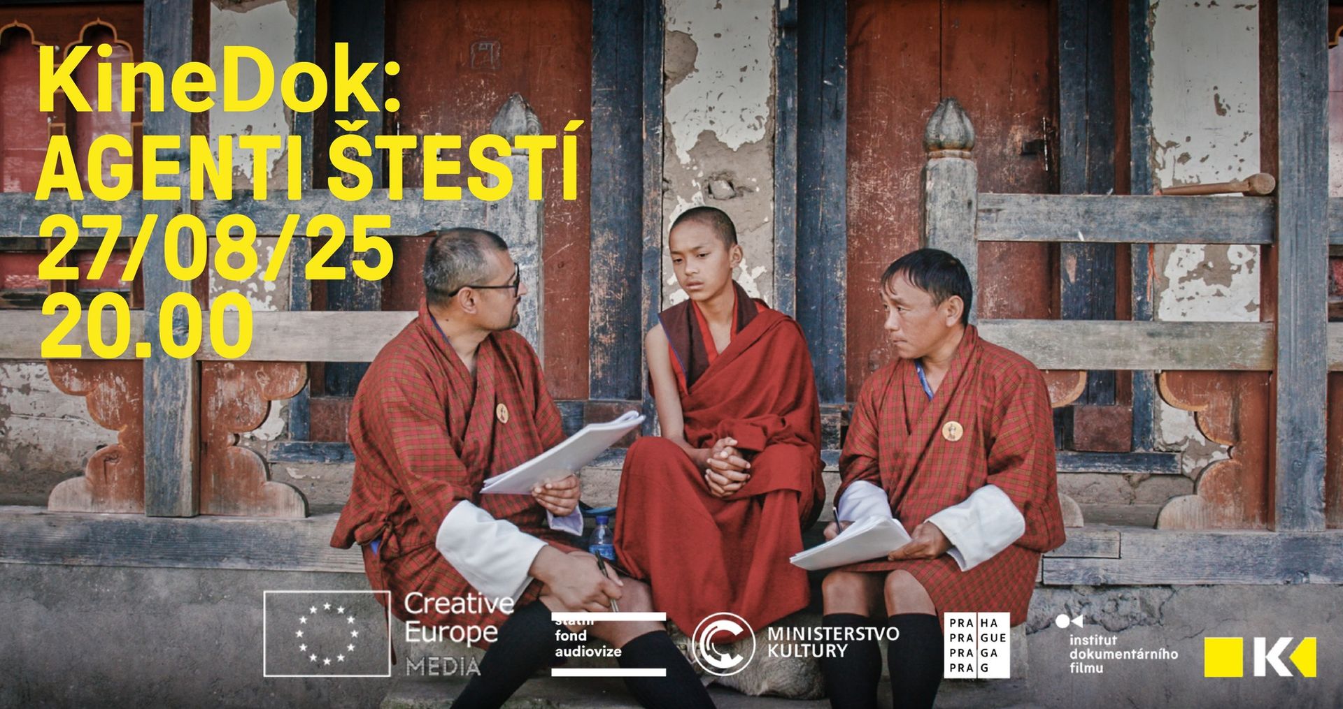 KineDok: AGENTI ŠTĚSTÍ • promítání • Na Hradbách