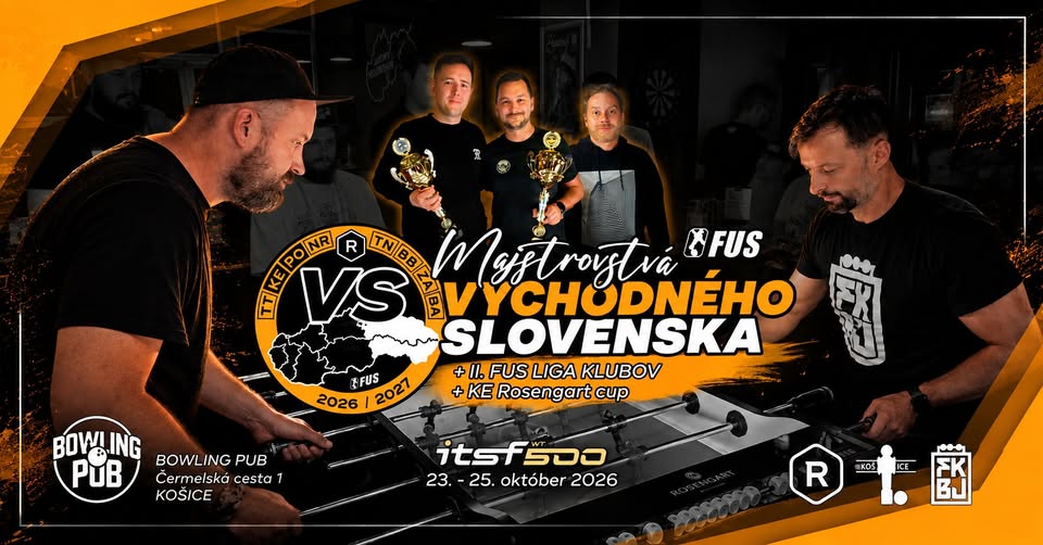 FUS Majstrovstvá východného Slovenska 26/27 (ITSF 500) 🧡🏆🇸🇰