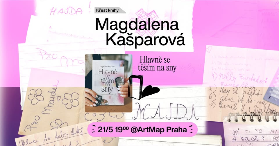 křest knihy | Magdalena Kašparová: Hlavně se těším na sny