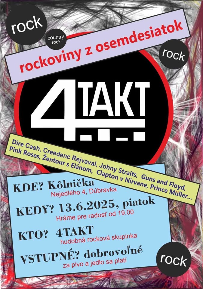 Rockoviny z 80tok - Kapela 4Takt