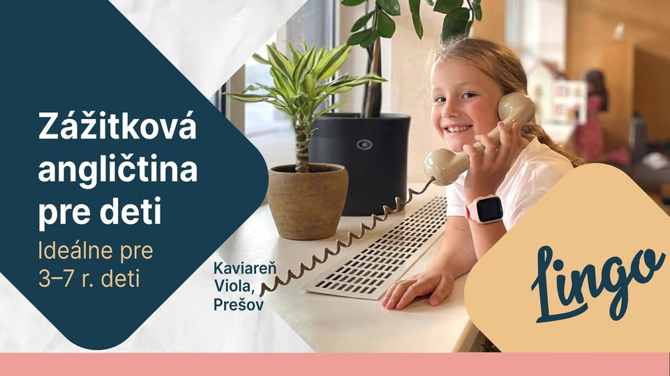 Zážitková angličtina pre deti - Hravé Lingo