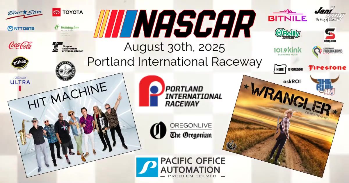 HIT MACHINE at NASCAR Xfinity Series Pacific Office Automation!