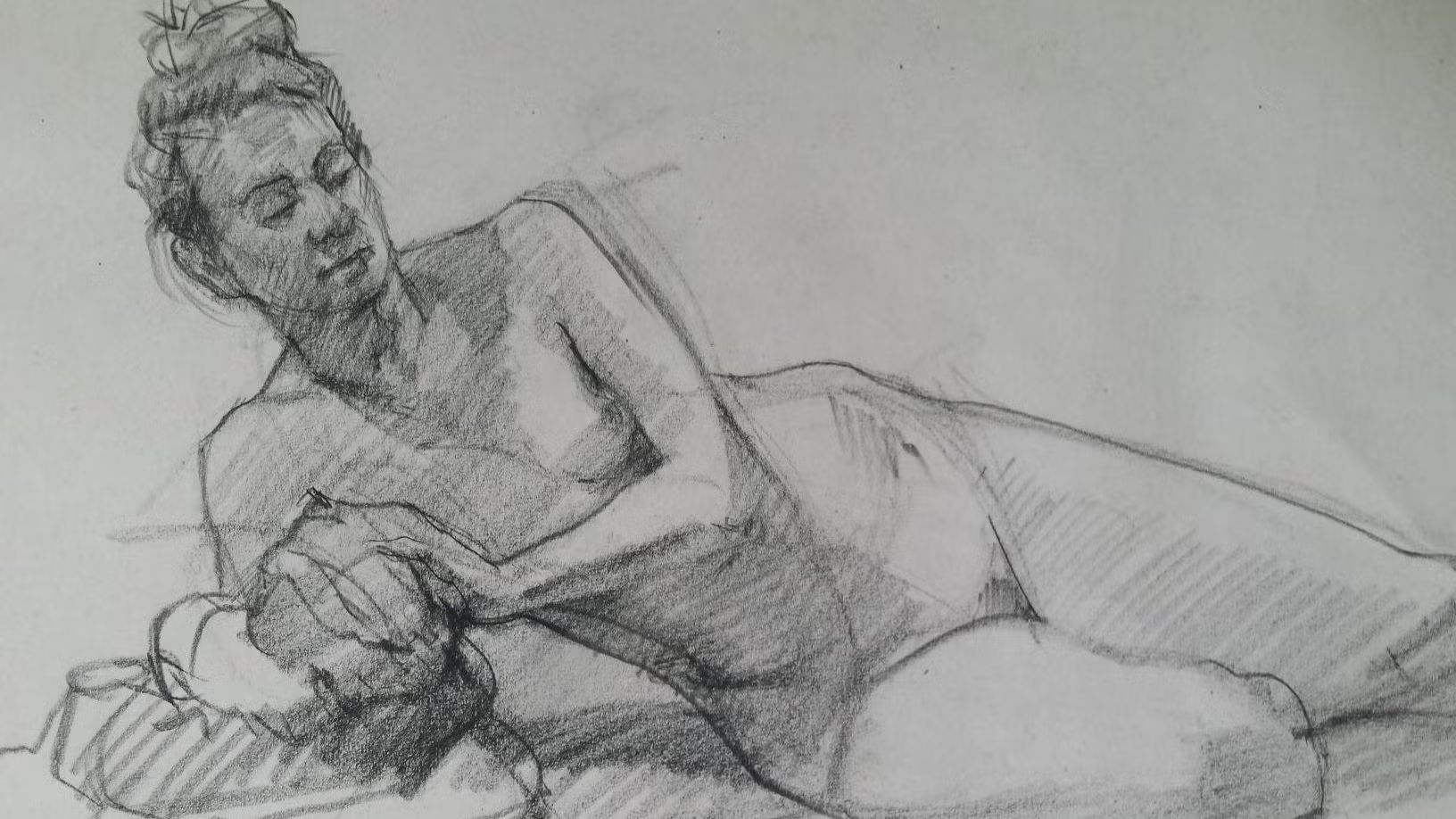 LIFE MODEL DRAWING workshop for beginners