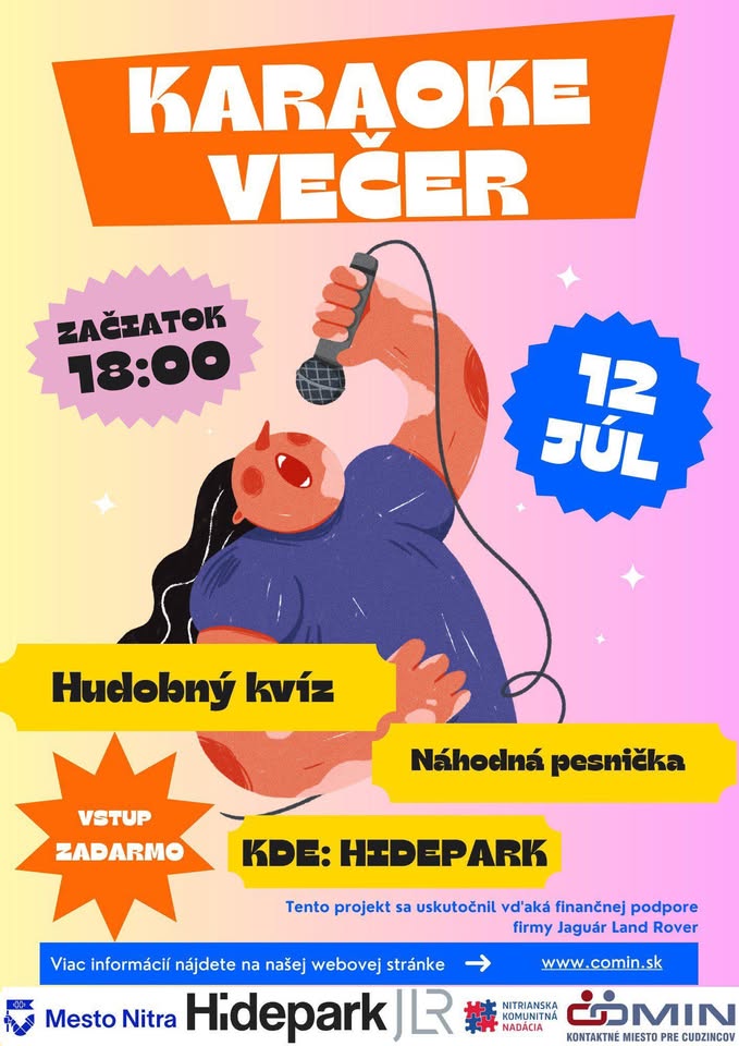 Karaoke večer v Hideparku
