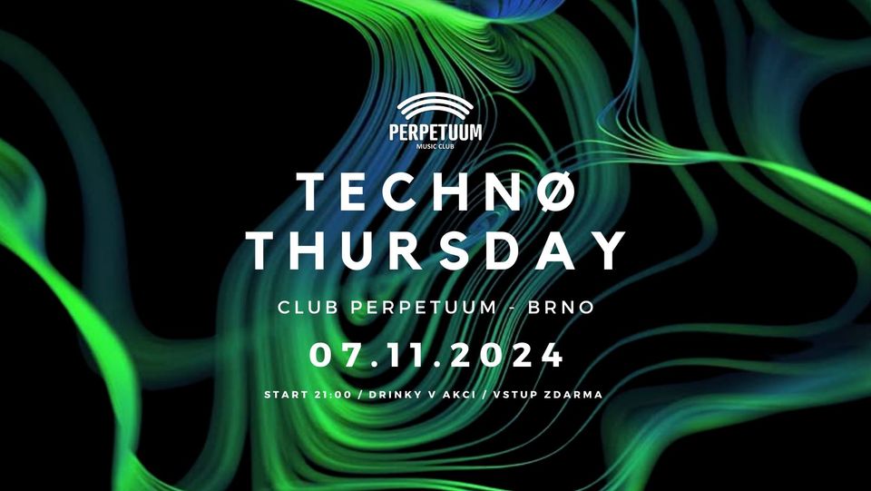 Techno Thursday • 7.11.2024 | Nee'o • Upgr8 • Wolf