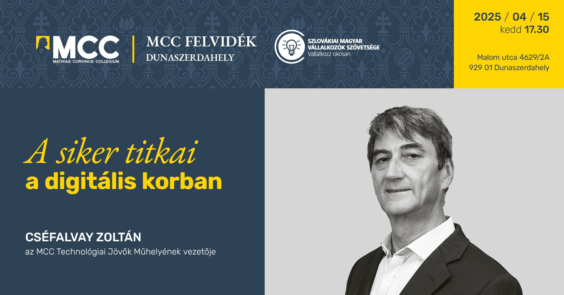 Cséfalvay Zoltán: A siker titkai a digitális korban