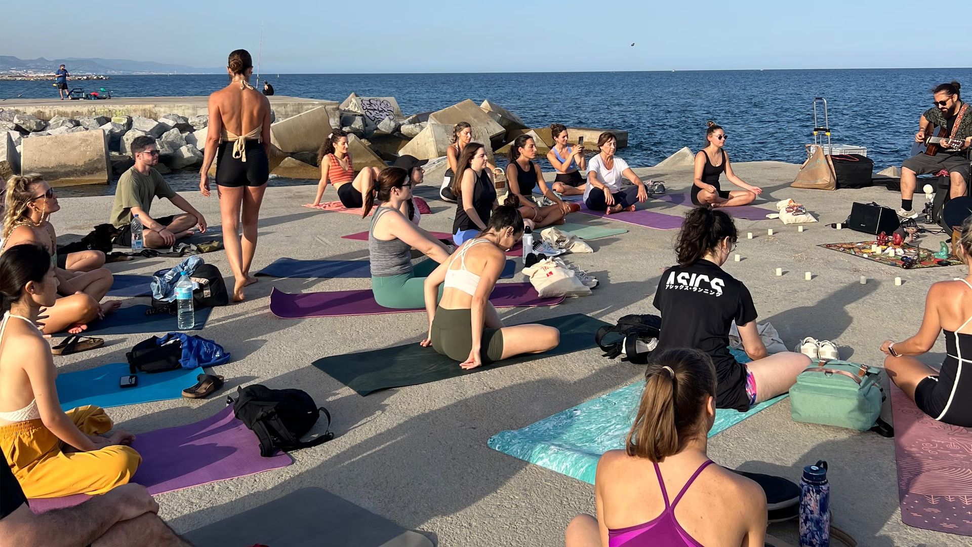 YOGA BY THE SEA. 90 MIN PRANYAMA, ASANA, MEDITATION