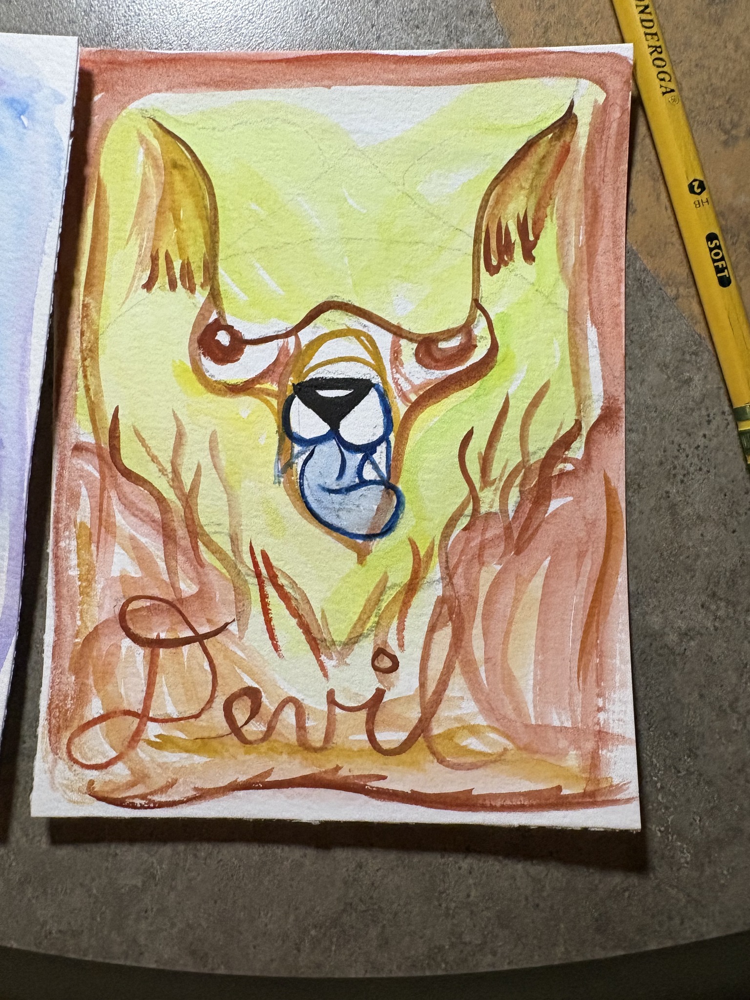 Witchy Watercolor @ Bad Habit Room