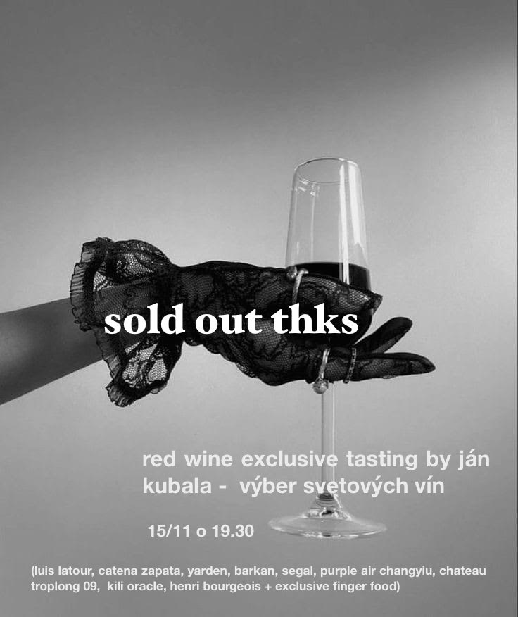 red wine tasting by jan kubaľa