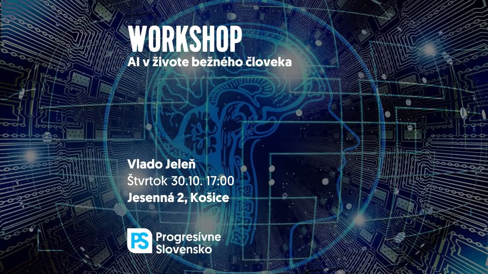 Workshop: AI v živote bežného človeka