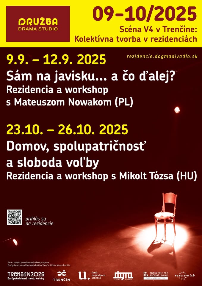 Scéna V4 v Trenčíne: Sám na javisku… a čo ďalej?