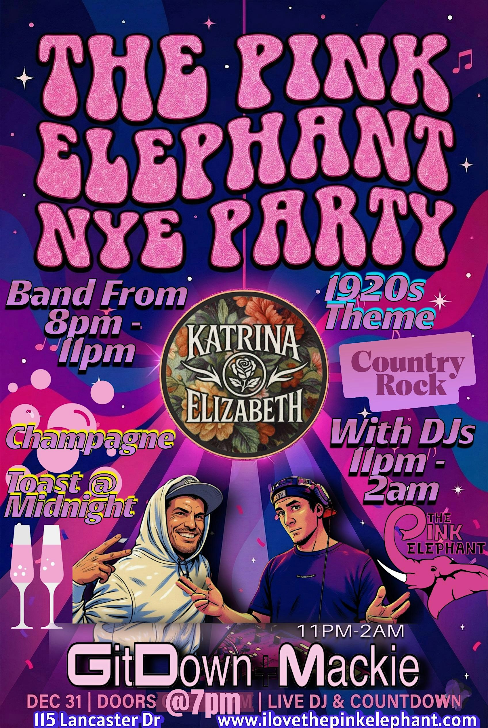 Pink Elephant NYE Party