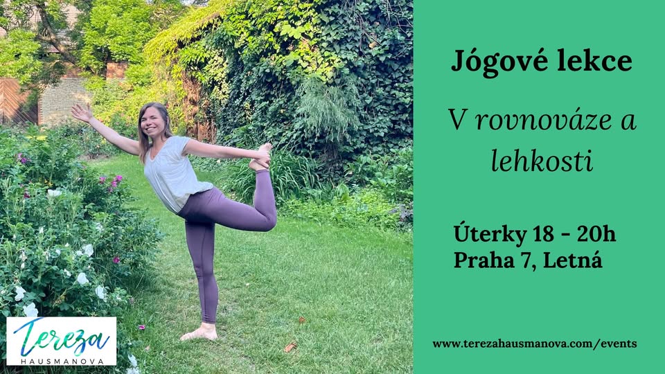 Jógové lekce - v rovnováze a lehkosti
