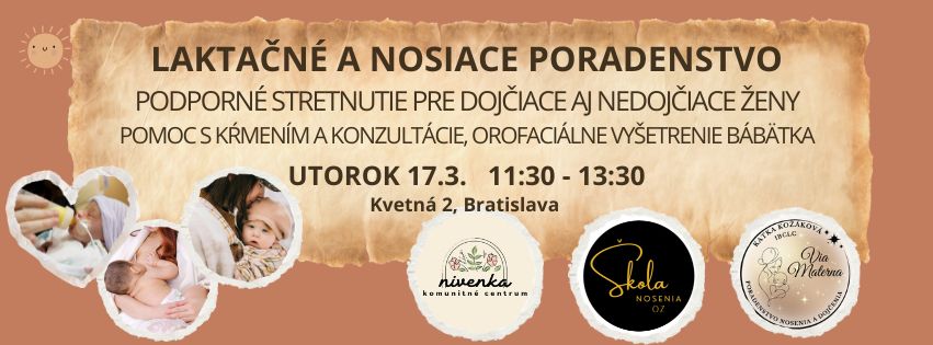 Podporné stretnutie pre rodičov - ŠKOLA NOSENIA V NIVENKE