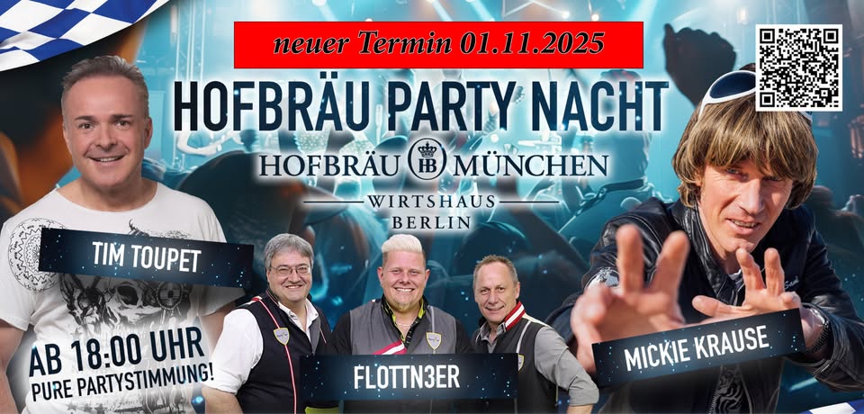 Party Nacht im Hofbräu Berlin - Mickie Krause