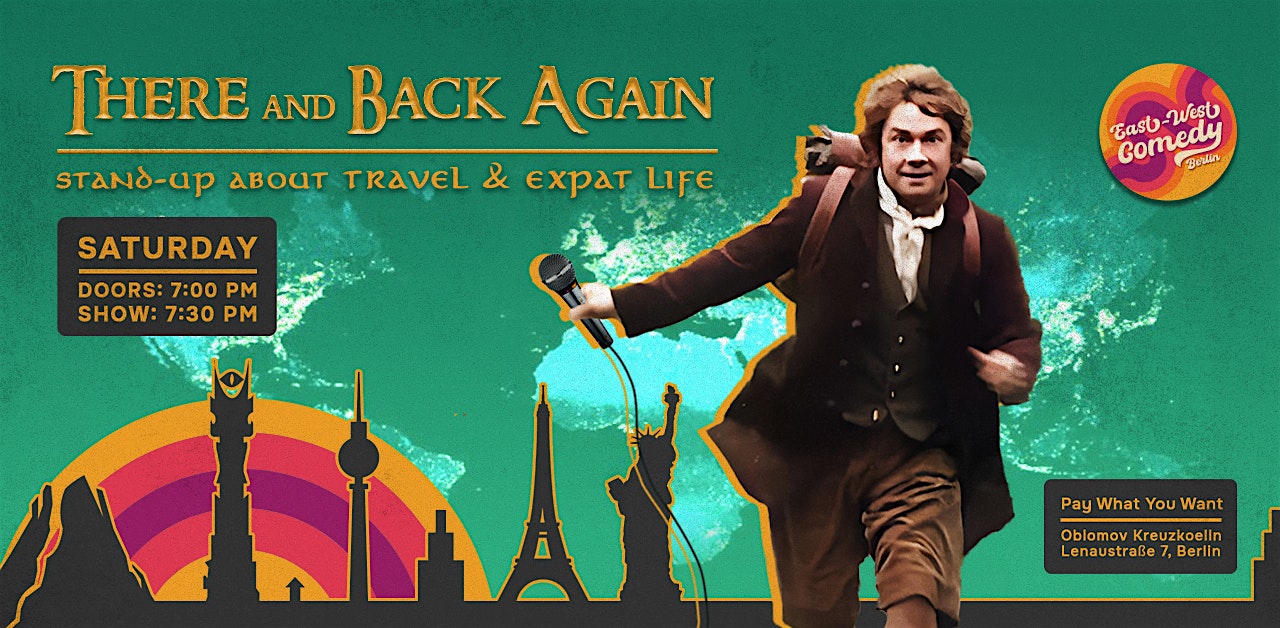 There and Back Again: English Stand-up About Travel & Expat Life 27.12.25