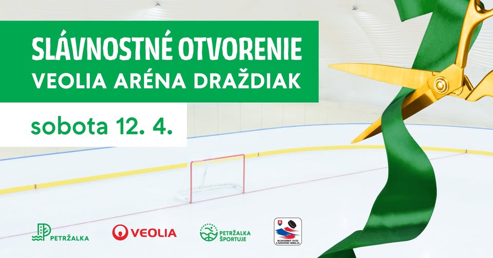 SLÁVNOSTNÉ OTVORENIE VEOLIA ARÉNA DRAŽDIAK | SOBOTA 12. APRÍL