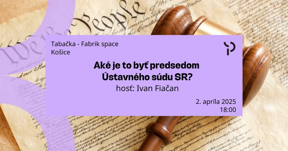 Aké je to byť predsedom Ústavného súdu SR?