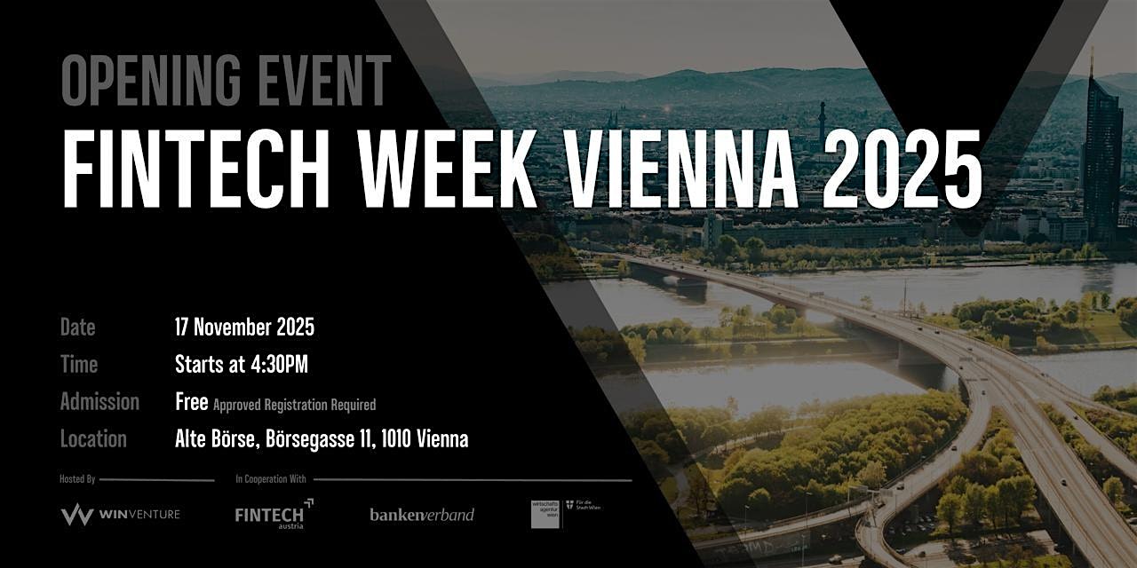 Fintech Week Vienna Opening Event 2025