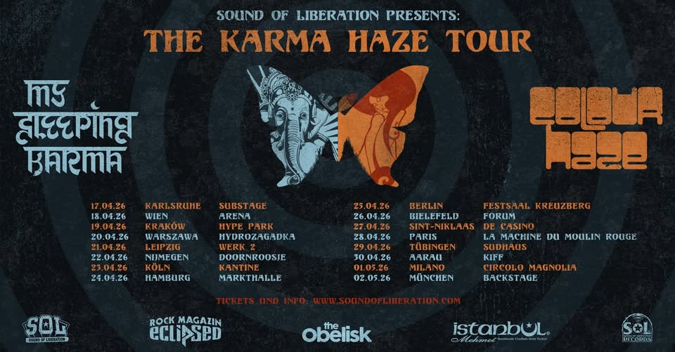 My Sleeping Karma & Colour Haze · Festsaal Kreuzberg · Berlin