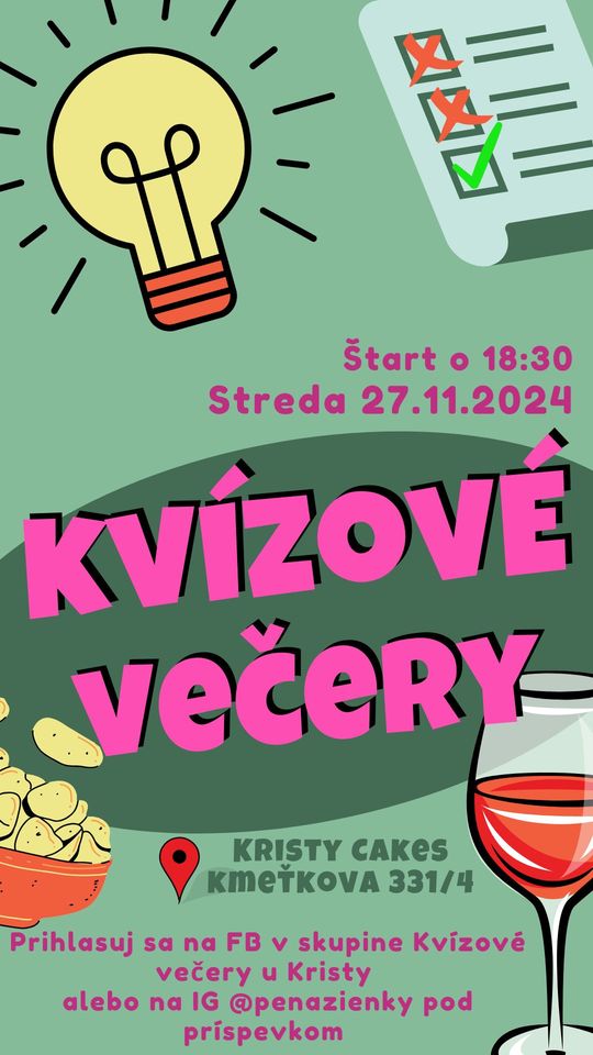 Kvízový večer u Kristy