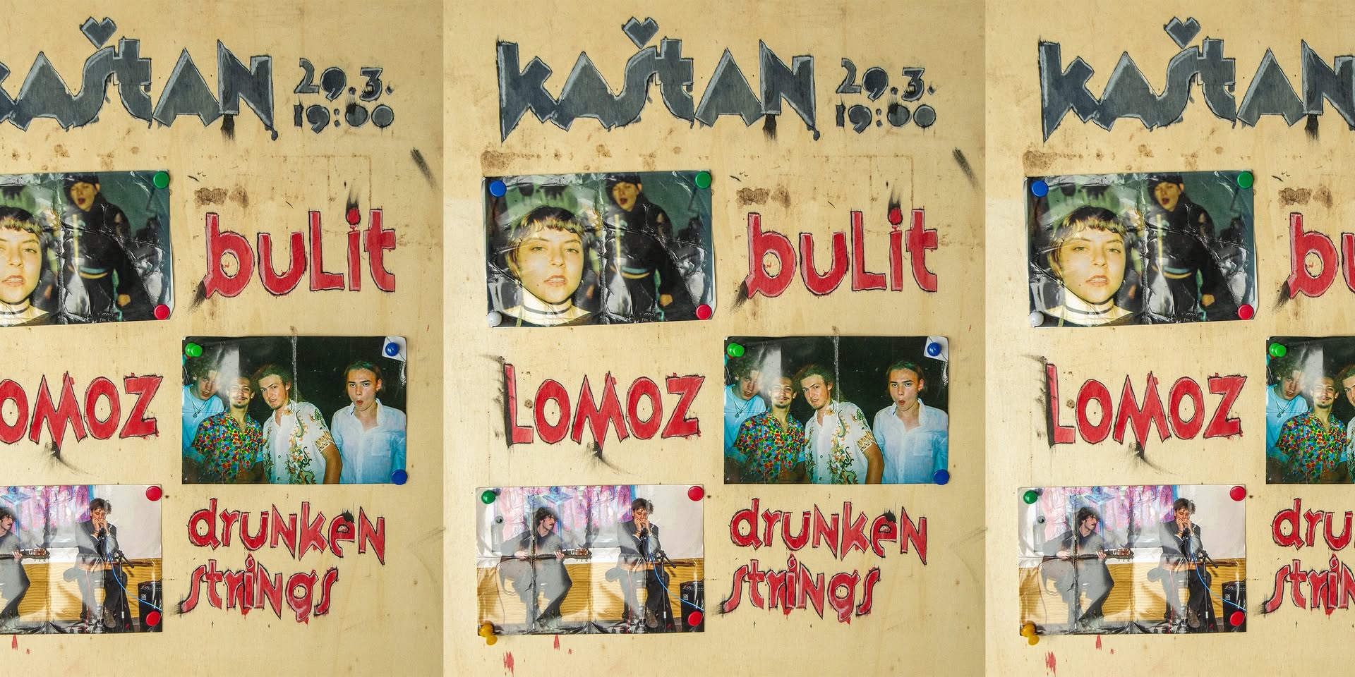 Bulit / LOMOZ / Drunken Strings / v Kaštanu