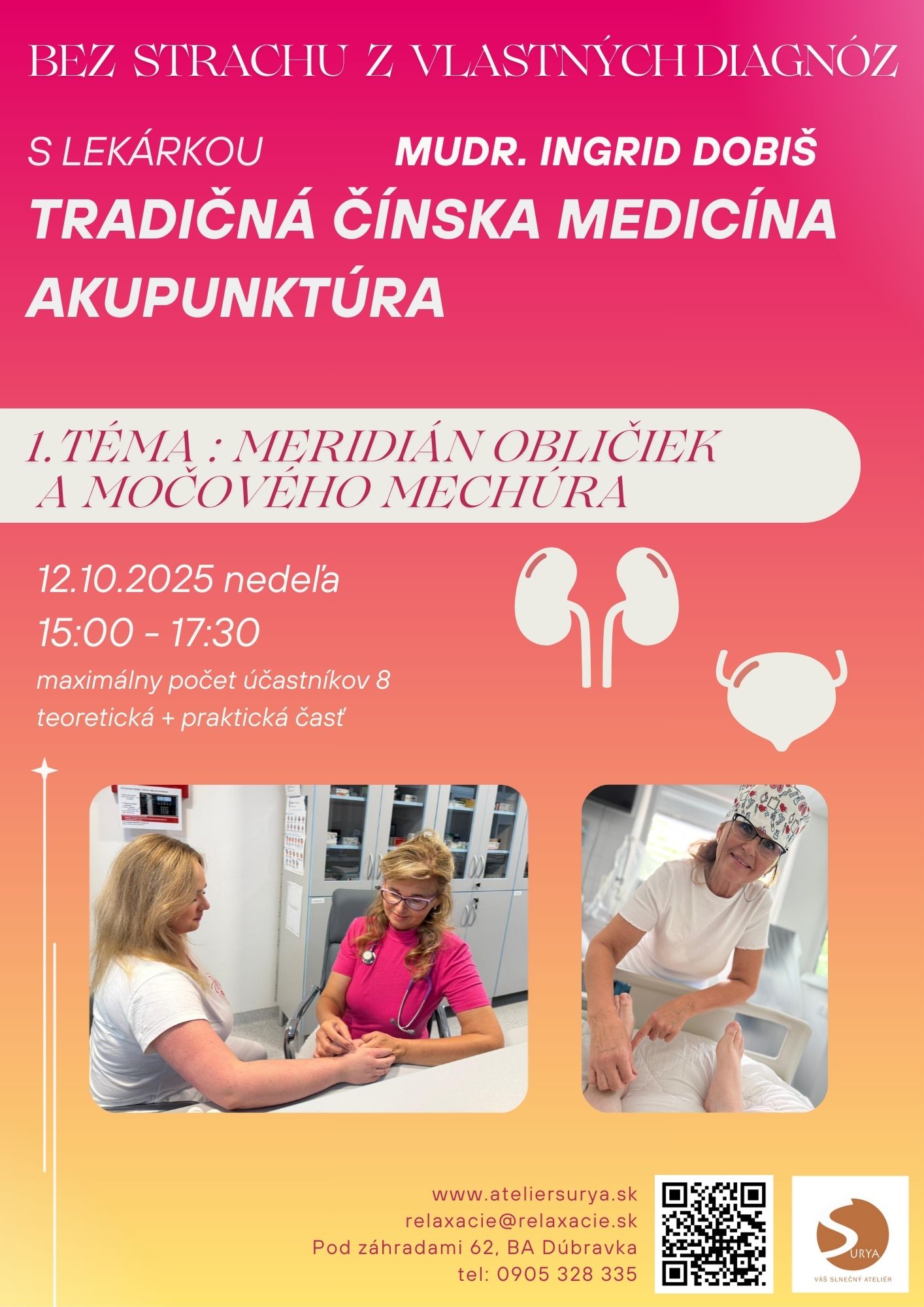 1.Theme: Meridian kidney and bladder, traditional Chinese medicine, acupuncture MUDr. Dobiš